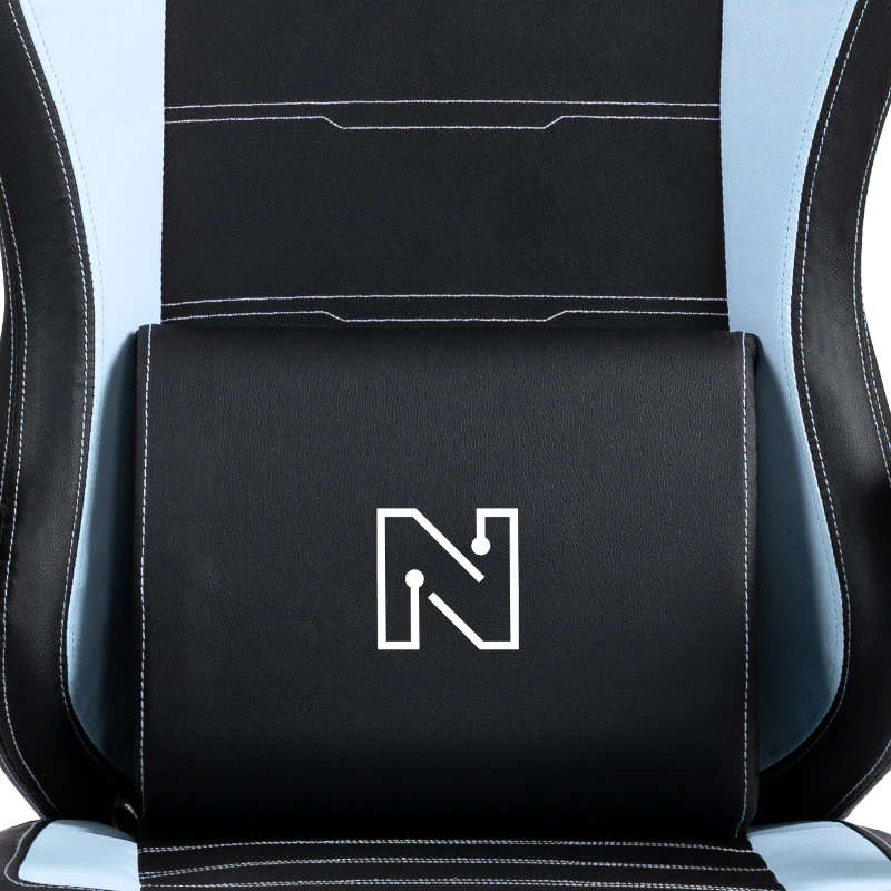 Silla Gaming Supreme Negro-Azul 220Lb Con Reposa Pies Nenotech